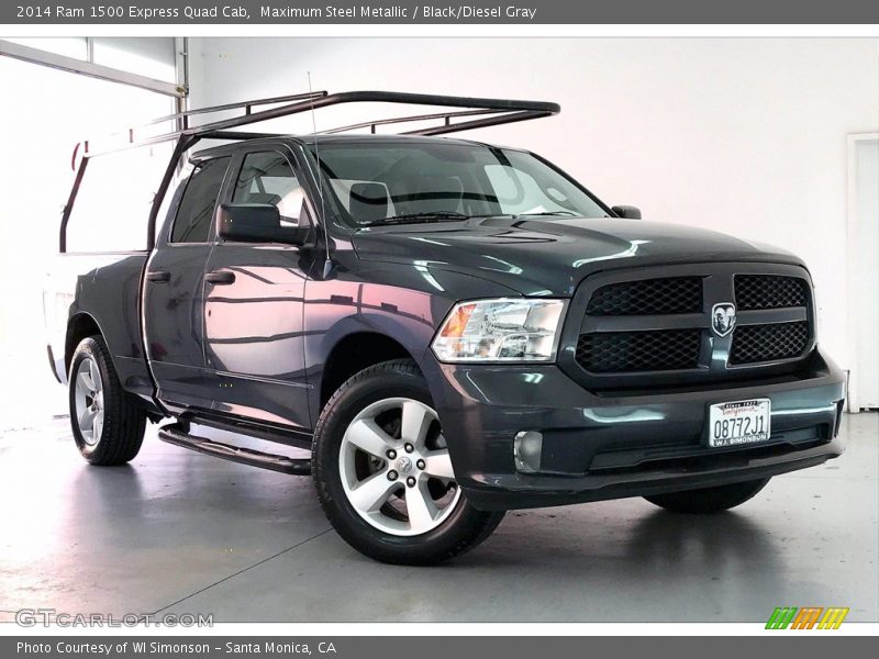 Maximum Steel Metallic / Black/Diesel Gray 2014 Ram 1500 Express Quad Cab