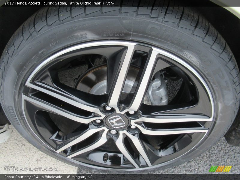 White Orchid Pearl / Ivory 2017 Honda Accord Touring Sedan