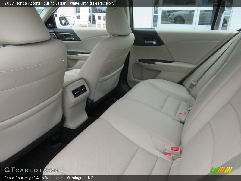 White Orchid Pearl / Ivory 2017 Honda Accord Touring Sedan
