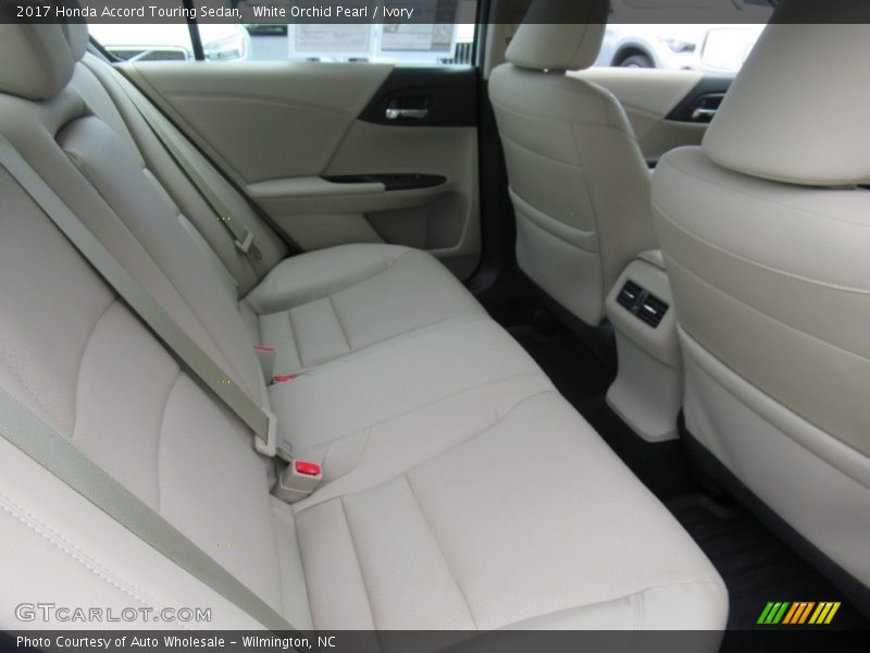White Orchid Pearl / Ivory 2017 Honda Accord Touring Sedan
