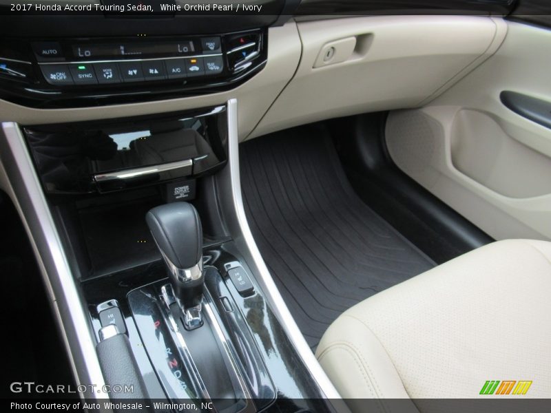 White Orchid Pearl / Ivory 2017 Honda Accord Touring Sedan