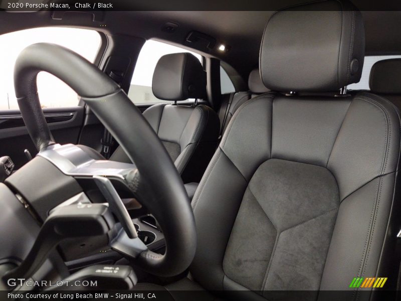 Front Seat of 2020 Macan 