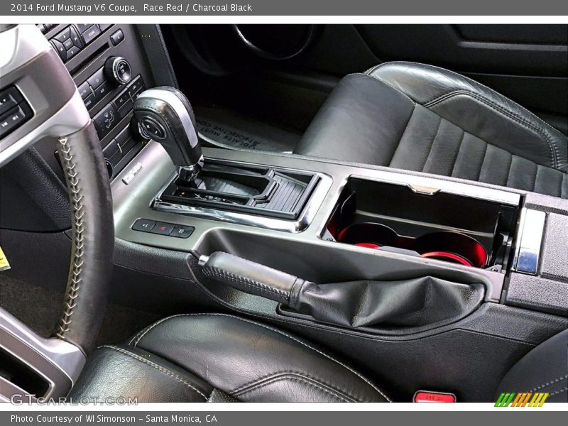 Race Red / Charcoal Black 2014 Ford Mustang V6 Coupe