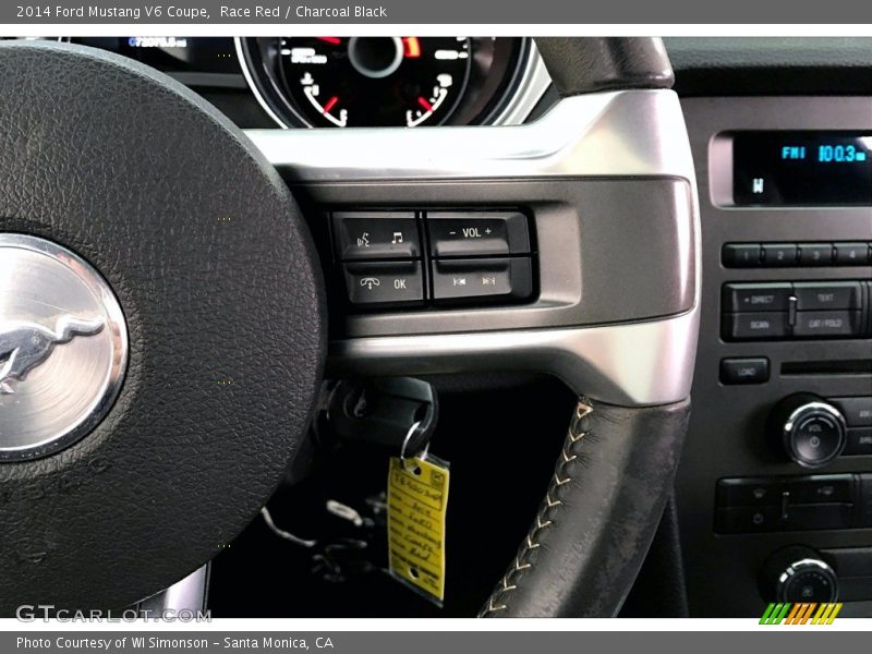  2014 Mustang V6 Coupe Steering Wheel