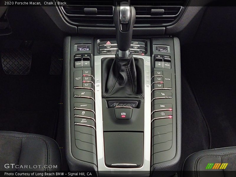 Controls of 2020 Macan 