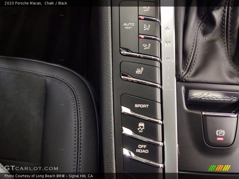 Controls of 2020 Macan 
