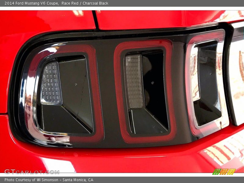 Race Red / Charcoal Black 2014 Ford Mustang V6 Coupe