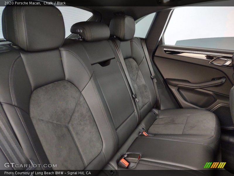 Rear Seat of 2020 Macan 