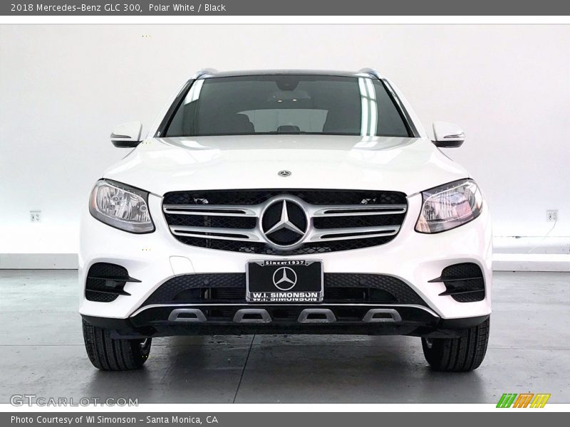 Polar White / Black 2018 Mercedes-Benz GLC 300