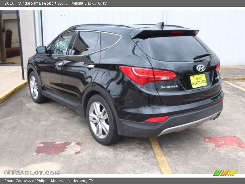 Twilight Black / Gray 2016 Hyundai Santa Fe Sport 2.0T