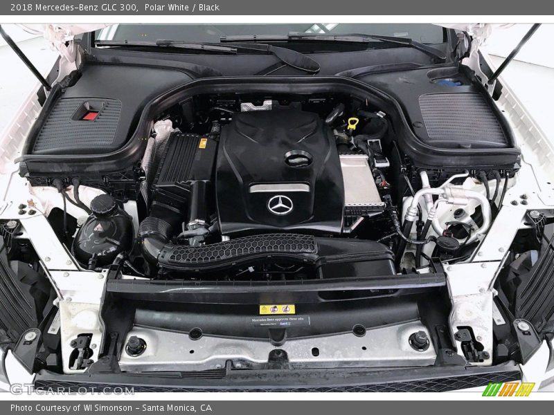 Polar White / Black 2018 Mercedes-Benz GLC 300