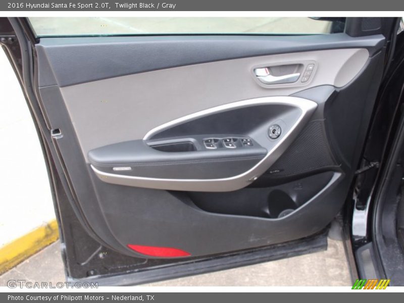 Twilight Black / Gray 2016 Hyundai Santa Fe Sport 2.0T