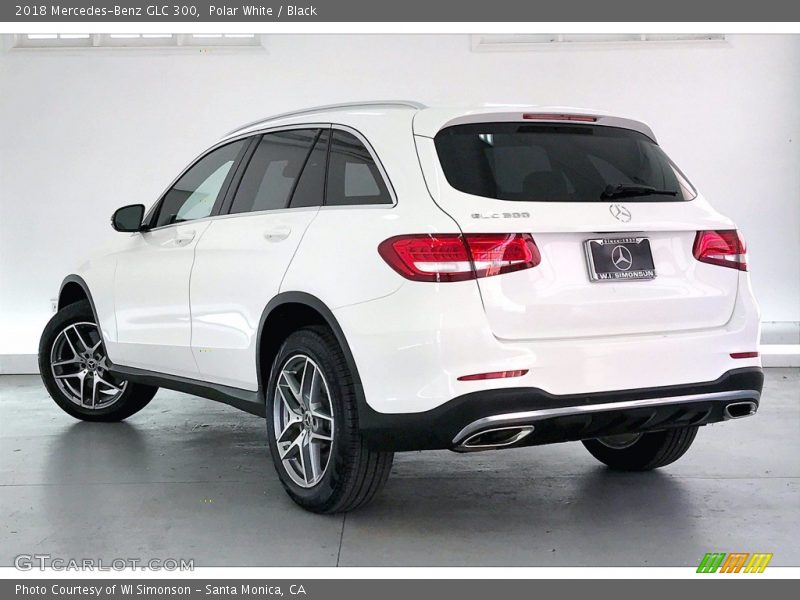 Polar White / Black 2018 Mercedes-Benz GLC 300