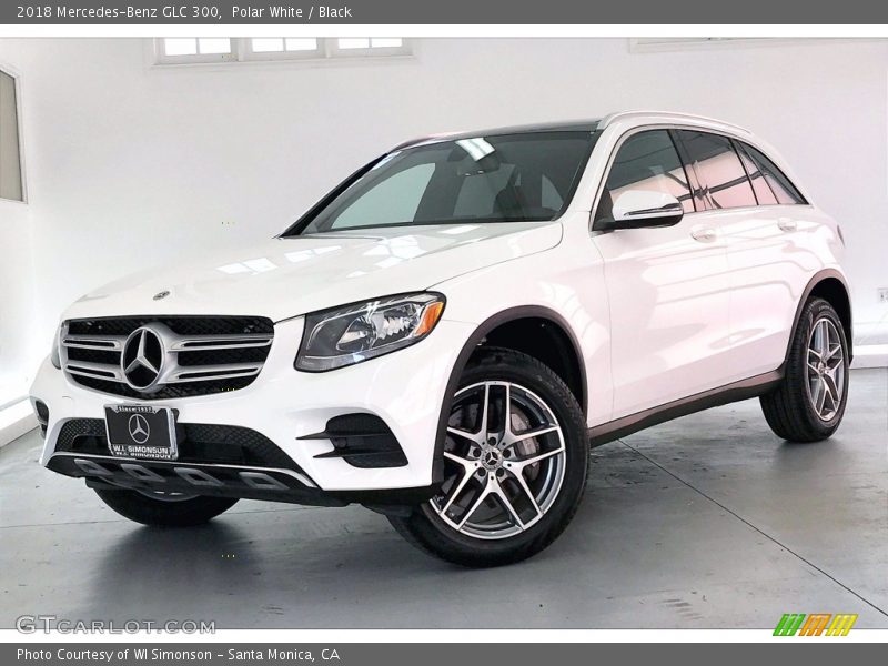 Polar White / Black 2018 Mercedes-Benz GLC 300