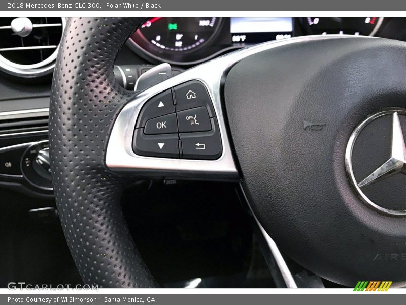 Polar White / Black 2018 Mercedes-Benz GLC 300