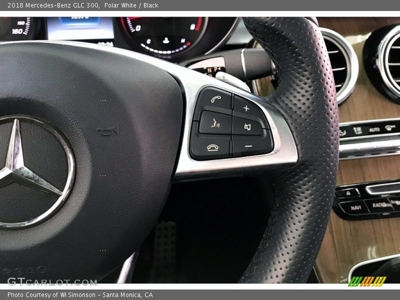 Polar White / Black 2018 Mercedes-Benz GLC 300