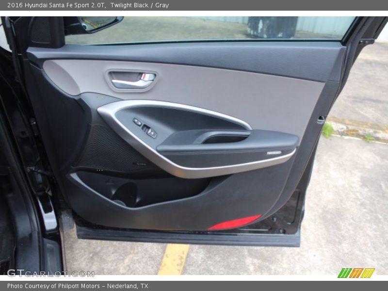 Twilight Black / Gray 2016 Hyundai Santa Fe Sport 2.0T
