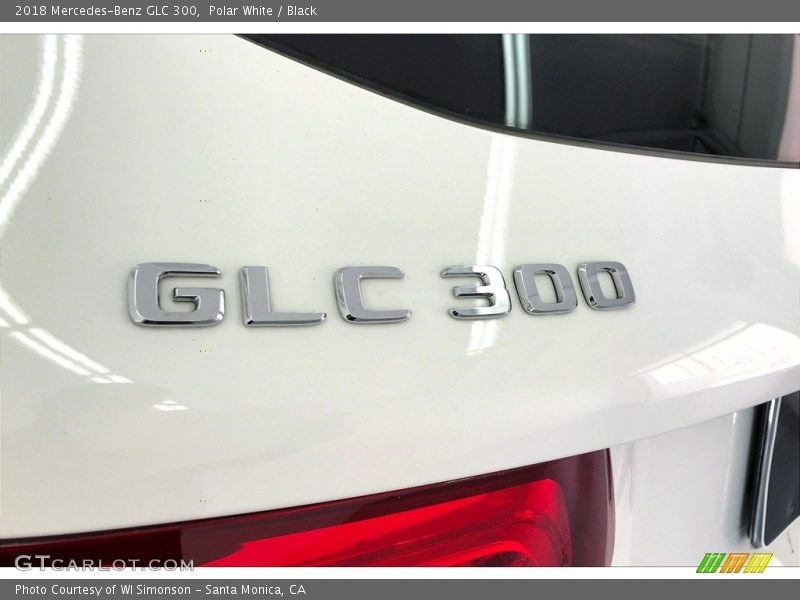 Polar White / Black 2018 Mercedes-Benz GLC 300