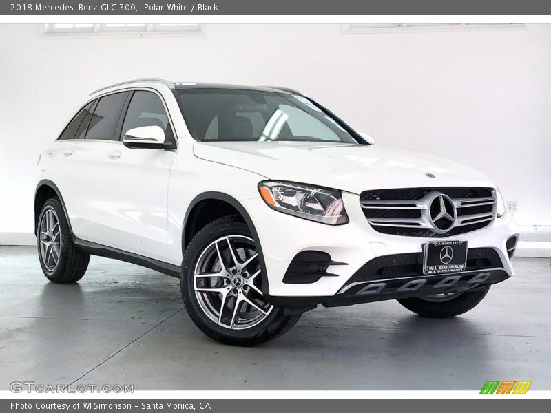 Polar White / Black 2018 Mercedes-Benz GLC 300