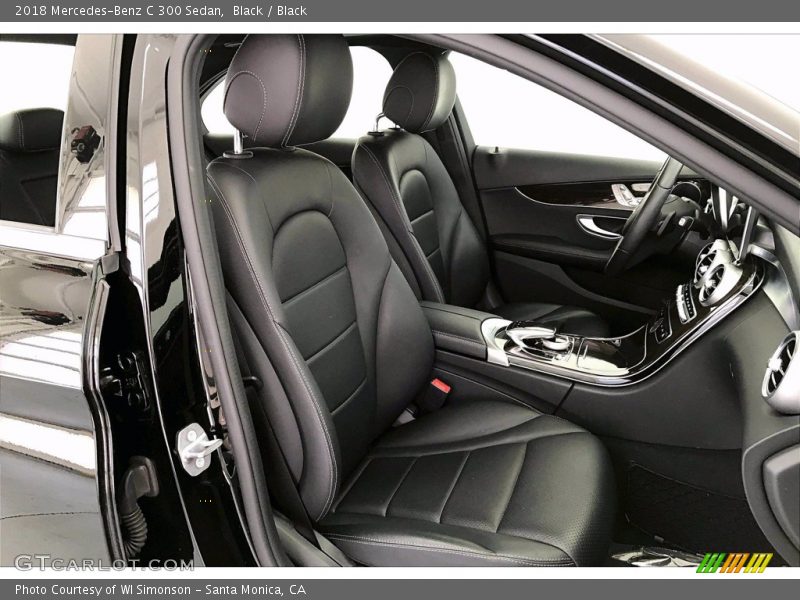 Black / Black 2018 Mercedes-Benz C 300 Sedan