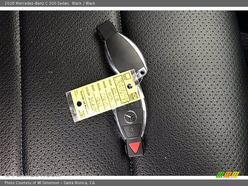 Black / Black 2018 Mercedes-Benz C 300 Sedan