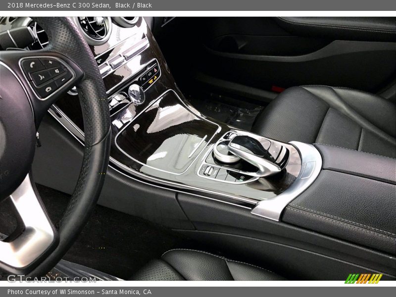 Black / Black 2018 Mercedes-Benz C 300 Sedan