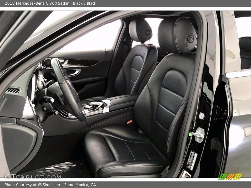 Black / Black 2018 Mercedes-Benz C 300 Sedan
