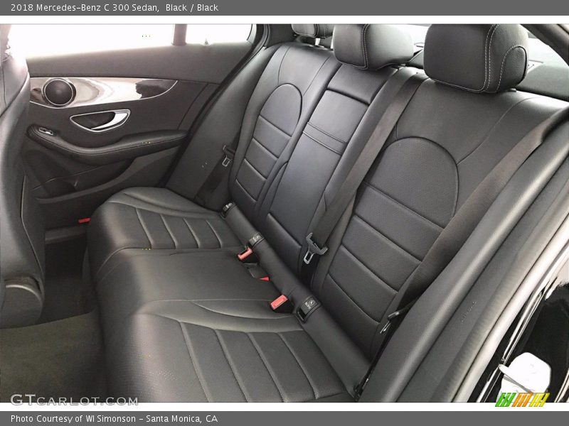 Black / Black 2018 Mercedes-Benz C 300 Sedan