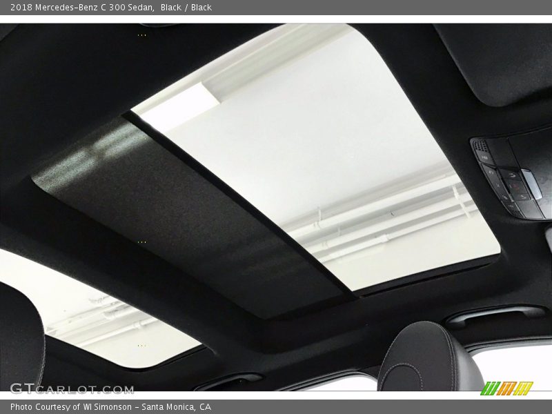 Black / Black 2018 Mercedes-Benz C 300 Sedan