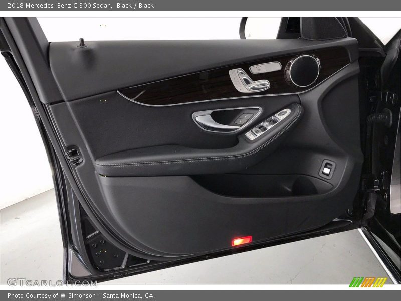 Black / Black 2018 Mercedes-Benz C 300 Sedan