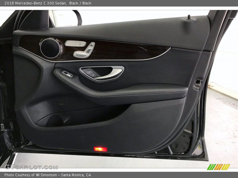 Black / Black 2018 Mercedes-Benz C 300 Sedan