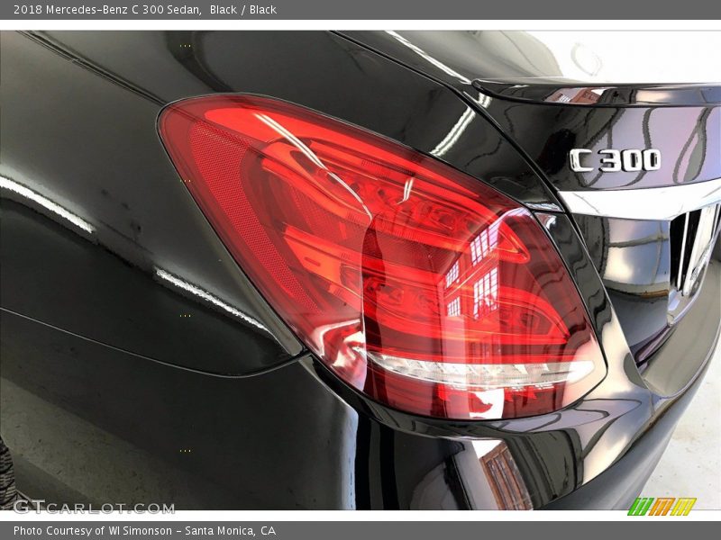 Black / Black 2018 Mercedes-Benz C 300 Sedan