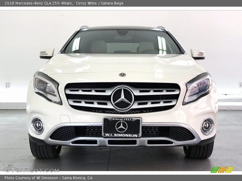 Cirrus White / Sahara Beige 2018 Mercedes-Benz GLA 250 4Matic