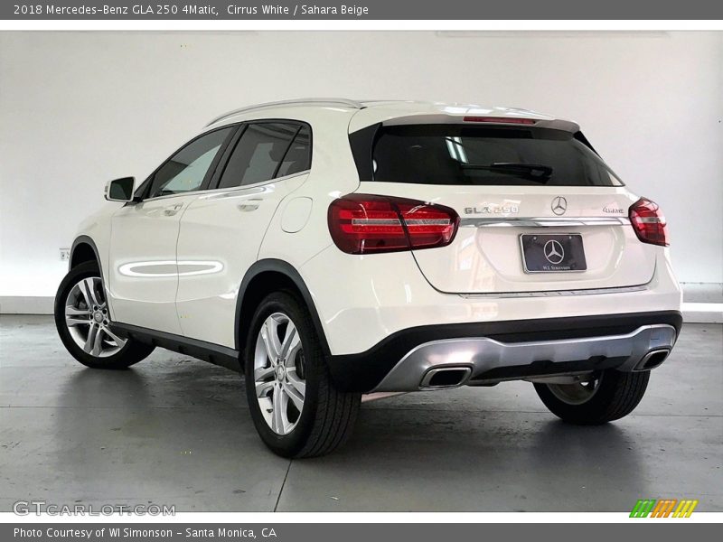 Cirrus White / Sahara Beige 2018 Mercedes-Benz GLA 250 4Matic