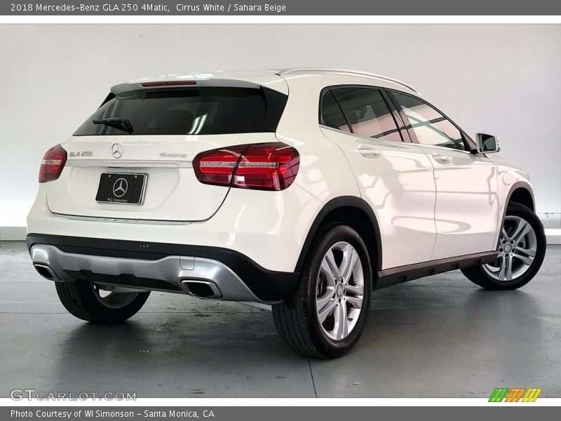 Cirrus White / Sahara Beige 2018 Mercedes-Benz GLA 250 4Matic