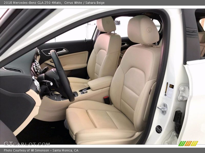 Cirrus White / Sahara Beige 2018 Mercedes-Benz GLA 250 4Matic