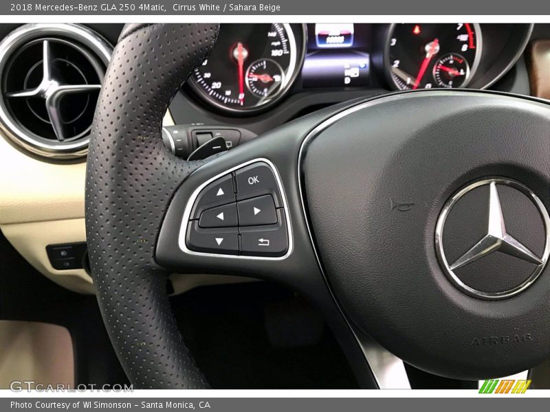 Cirrus White / Sahara Beige 2018 Mercedes-Benz GLA 250 4Matic