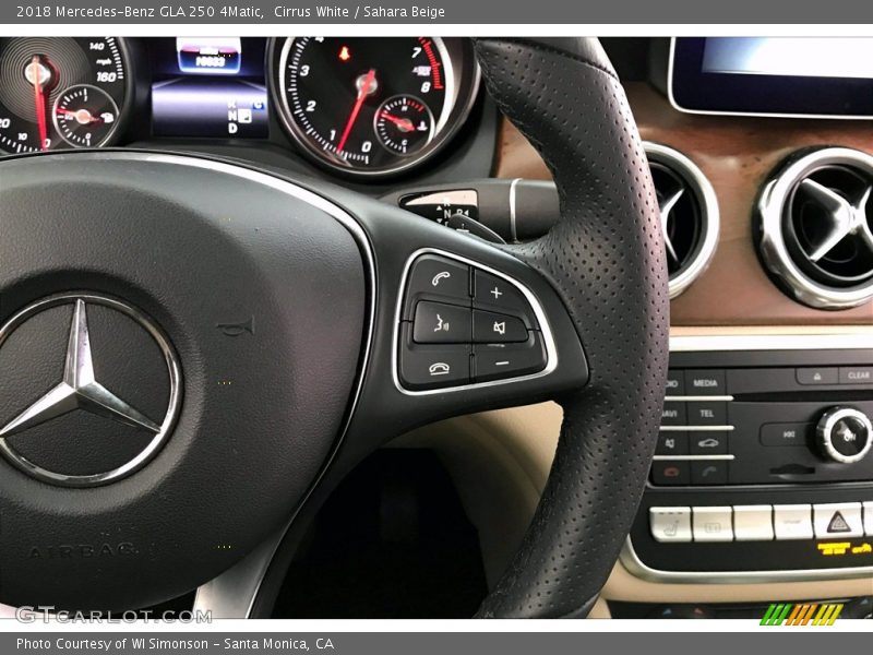 Cirrus White / Sahara Beige 2018 Mercedes-Benz GLA 250 4Matic