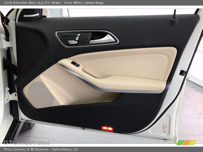 Cirrus White / Sahara Beige 2018 Mercedes-Benz GLA 250 4Matic