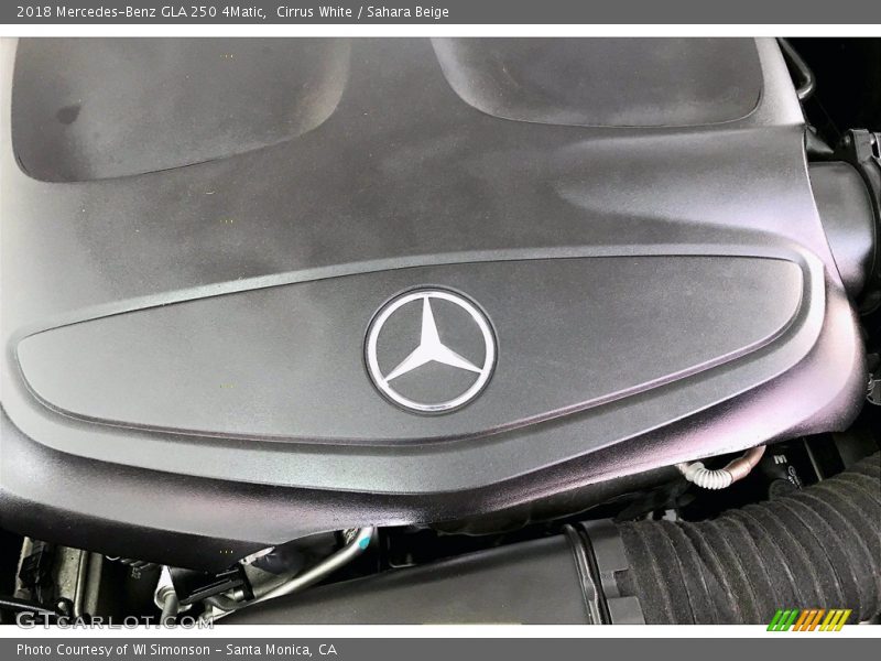 Cirrus White / Sahara Beige 2018 Mercedes-Benz GLA 250 4Matic