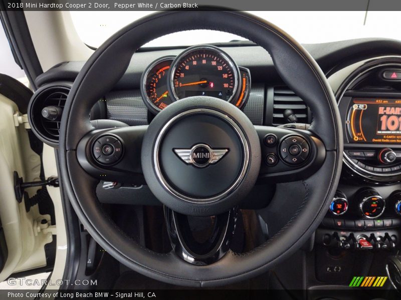 Pepper White / Carbon Black 2018 Mini Hardtop Cooper 2 Door