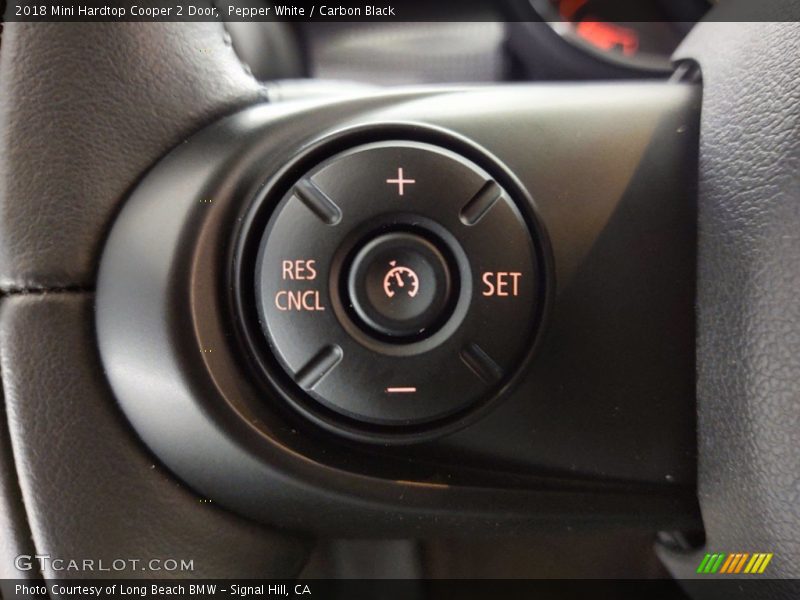 Pepper White / Carbon Black 2018 Mini Hardtop Cooper 2 Door