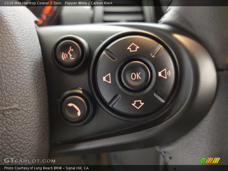 Pepper White / Carbon Black 2018 Mini Hardtop Cooper 2 Door