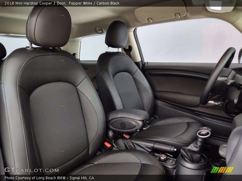 Pepper White / Carbon Black 2018 Mini Hardtop Cooper 2 Door