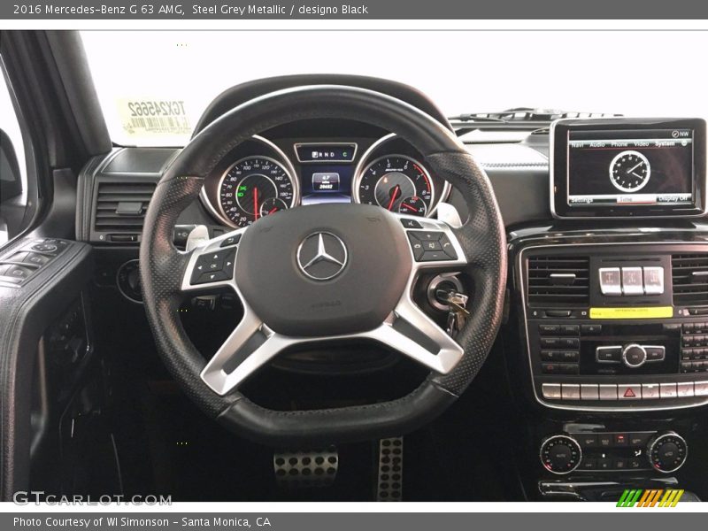  2016 G 63 AMG Steering Wheel