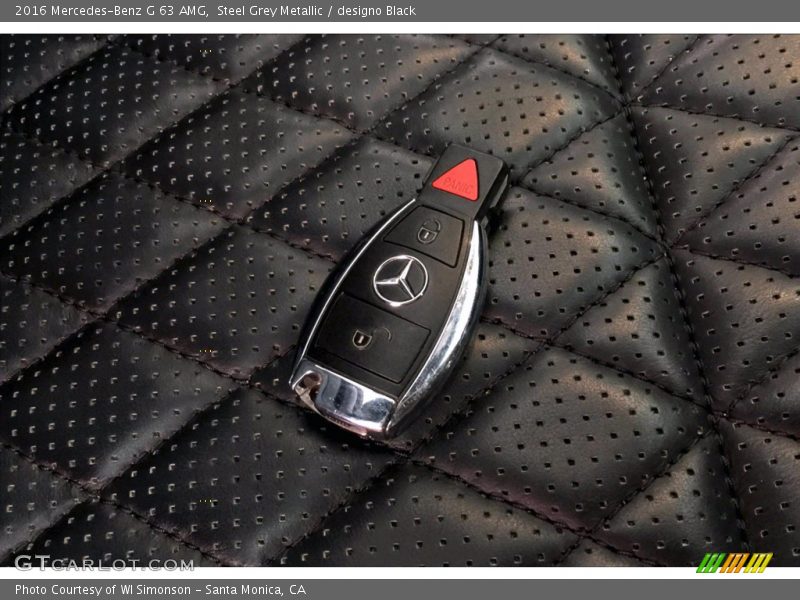 Keys of 2016 G 63 AMG