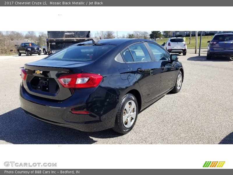 Mosaic Black Metallic / Jet Black 2017 Chevrolet Cruze LS