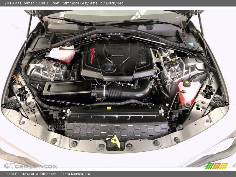  2018 Giulia Ti Sport Engine - 2.0 Liter Turbocharged SOHC 16-Valve VVT 4 Cylinder