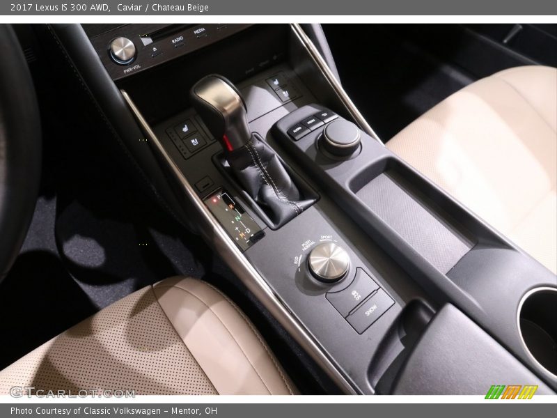 Caviar / Chateau Beige 2017 Lexus IS 300 AWD