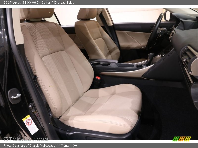 Caviar / Chateau Beige 2017 Lexus IS 300 AWD